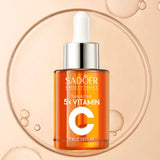 SADOER Vitamin C Whitening Face Serum for Facial Moisturizing Anti Wrinkles Anti-aging Facial Essence Skin Care Products Beto Beauty