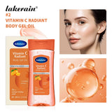 Vitamin C Turmeric Radiant Body Gel Oil Soften Dry Skin Radiant Finish Body Oil Nourishing Moisturizing Body Care Non-Greasy Beto Beauty