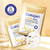 5/10/20/30pcs SADOER Collagen Face Mask Firming Moisturizing Repair Brightening Skincare Face Sheet Mask Facial Masks Skin Care Beto Beauty