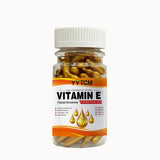 Vitamin E Deep Moisturizing Capsule Essence, Hydrates and Smooths Skin, Contains Plant-Based Squalane, Vitamin C, Deep Hydration and Skin Brightening Essence (0.4Gx30 Capsules)/Bag-1 Bag Beto Beauty