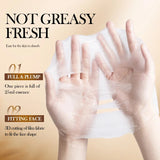 SADOER White Rice Whitening Facial Masks Moisturizing Anti Wrinkles Anti-Aging Hydrating Face Mask Korean Skin Care Cosmetics Beto Beauty