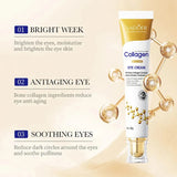 SADOER Collagen Eye Cream skincare Anti Dark Circles Eye Bags Firming Moisturizing skincare Eyes Cream Skin Care for Eyes Beto Beauty
