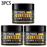 Men's Retinol Collagen Face Cream Skincare Moisturizing Brightening Hydrating Smooth Wrinkles Firming Facial Men Skin Care Beto Beauty