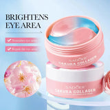 60pcs SADOER Sakura Collagen Eye Mask Anti Dark Circles Eyes Bags Removal Moisturizing Firming Eye Patches Skin Care for Eyes Beto Beauty