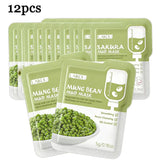 12pcs Sakura Mud Mask Brightening Hydrating Face Mask Luminous Skin Clean Facial Cleansing Clay Hydrating Anti Wrinkle Skincare Beto Beauty