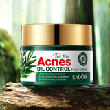 SADOER Tea Tree Acne Removing Face Cream Anti Acne Hydrating Oil Control Moisturizing Facial Creams Face Skin Care Products Beto Beauty