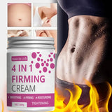 4 in 1 Firming Cream with Ginger, Aloe Vera and Coffee Extracts - Moisturizing Body Firming Cream for Abdomen, Arms and Legs Beto Beauty