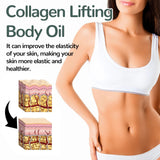 OceAura Collagen Body Oil Tighten Skin Elasticity Increased Moisturizing Body Smooth Non-greasy Rosemary After Shower Body Oil Beto Beauty