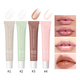 Summer Lip Balm Moisturizing Mirror Lip Gloss Lip Vanilla Mint Iced Coffee Cake Smell Lipstick Transparent Lip Oil  Makeup Beto Beauty