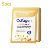 5/10/20/30pcs SADOER Collagen Face Mask Firming Moisturizing Repair Brightening Skincare Face Sheet Mask Facial Masks Skin Care Beto Beauty