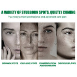Dark Spot Correcting Glow Serum Fade Pigment Freckle Melasma Melanin Improves Dull Skin Facial Whitening Brightening Essence Beto Beauty