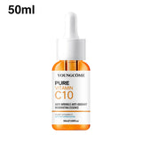 Vitamin C Facial Essence Hyaluronic Acid Dark Skin Brighten Serum Fade Fine Lines Moisturizing Repair Dull Serum Face Skin Care Beto Beauty