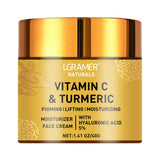 Turmeric Vitamin C Face cream Retinol Moisturizing Firming Hyaluronic Lightening Repairing Smooth Skincare Whitening Creams Beto Beauty