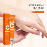 SADOER Vitamin C Eye Cream Anti Dark Circles Eyes Bags Remover Moisturizing Brightening Firming Skin Care Products for Eyes Beto Beauty