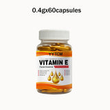 Vitamin E Deep Moisturizing Capsule Essence, Hydrates and Smooths Skin, Contains Plant-Based Squalane, Vitamin C, Deep Hydration and Skin Brightening Essence (0.4Gx30 Capsules)/Bag-1 Bag Beto Beauty