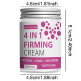 4 in 1 Firming Cream with Ginger, Aloe Vera and Coffee Extracts - Moisturizing Body Firming Cream for Abdomen, Arms and Legs Beto Beauty