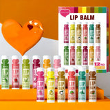 12 PCS/Gift Lip Balm Set 5g Deep Moisturizing and Long-Lasting Moisturizing Exfoliating to Create Hydrated Lips Beto Beauty