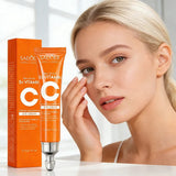 SADOER Vitamin C Eye Cream Anti Dark Circles Eyes Bags Remover Moisturizing Brightening Firming Skin Care Products for Eyes Beto Beauty