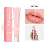 Summer Lip Balm Moisturizing Mirror Lip Gloss Lip Vanilla Mint Iced Coffee Cake Smell Lipstick Transparent Lip Oil  Makeup Beto Beauty