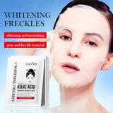 5pcs SADOER Kojic Acid Face Mask Moisturizing Brightening Hydrating Facial Masks Face Sheet Masks Beauty Face Skin Care Products Beto Beauty