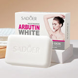 SADOER Niacinamide Arbutin Facial Soap Moisturizing Brightening Deep Cleansing Body Face Wash Foam Facial Cleanser Handmade Soap Beto Beauty