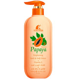 500ml ROUSHUN Papaya Body Lotion Moisturizing and Moisturizing Skin Refreshing Fragrance Non Greasy Large Capacity Household Use Beto Beauty