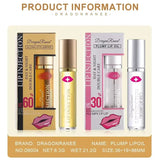 Instant Volumising Lip Plumper Oil Lip Enhancer Lip Gloss Plumping Serum Moisturizing Anti-Wrinkle Lipstick Sexy Lip Care Makeup Beto Beauty