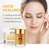 SADOER 24K Golden Eye Cream Anti Dark Circles Wrinkles Moisturizing Hydrating Anti-aging Creams Eyes Skin Care Beto Beauty