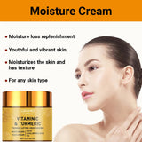 Turmeric Vitamin C Face cream Retinol Moisturizing Firming Hyaluronic Lightening Repairing Smooth Skincare Whitening Creams Beto Beauty