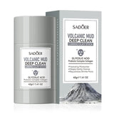 SADOER Volcanic Sea Mud Face Masks Stick Moisturizing Anti-aging Removal Blackhead Anti-aging Clay Facial Masks Skin Care Beto Beauty