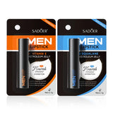 SADOER Men's Lip Balm Moisturizing Anti Cracking Repair Nourishing Hydrating Lipstick Men Lips Skin Care Products Beto Beauty
