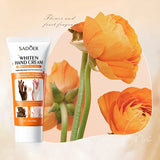 1/2/3pcs SADOER 100g Moisturizing Hand Cream Tender Nourish Non Greasy Brightening Hydrating Beauty Hands Travel Size Skin Care Beto Beauty