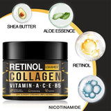 Men's Retinol Collagen Face Cream Skincare Moisturizing Brightening Hydrating Smooth Wrinkles Firming Facial Men Skin Care Beto Beauty