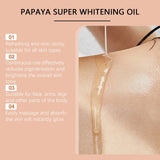 Papaya Whitening Body Oil Nourishing Brightening Skin Care Relaxing Muscle Smoothing Moisturizing Body Massage Skin Papaya Oil Beto Beauty