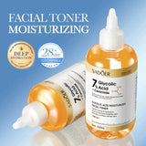 SADOER Glycolic Acid Toner Face Serum Facial Skincare Moisturizing Facial Toner Anti-aging Anti Wrinkles Face Essence Skin Care Beto Beauty