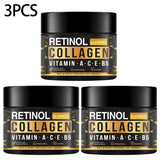 Men's Retinol Collagen Face Cream Skincare Moisturizing Brightening Hydrating Smooth Wrinkles Firming Facial Men Skin Care Beto Beauty