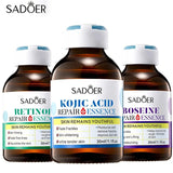 Kojic Acid Serum Face Lightener Dark Spots Corrector Moisturizing Retinol Essence Firming Skin Care Korea Cosmetic Beto Beauty