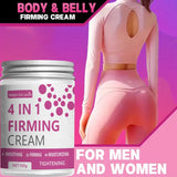 4 in 1 Firming Cream with Ginger, Aloe Vera and Coffee Extracts - Moisturizing Body Firming Cream for Abdomen, Arms and Legs Beto Beauty