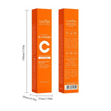 SADOER Vitamin C Eye Cream Anti Dark Circles Eyes Bags Remover Moisturizing Brightening Firming Skin Care Products for Eyes Beto Beauty