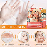10pcs SADOER Fruits Facial Masks for Face Moisturizing Brightening Firming Hydrating Face Mask Beauty Facial Skin Care Products Beto Beauty