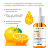 Vitamin C Facial Essence Hyaluronic Acid Dark Skin Brighten Serum Fade Fine Lines Moisturizing Repair Dull Serum Face Skin Care Beto Beauty