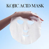 5pcs SADOER Kojic Acid Face Mask Moisturizing Brightening Hydrating Facial Masks Face Sheet Masks Beauty Face Skin Care Products Beto Beauty