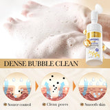 SADOER Collagen Facial Cleanser Mousse Deep Cleansing Skincare Moisturizing Firming Face Wash Foam Cleanser Skin Care Products Beto Beauty