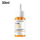 Vitamin C Facial Essence Hyaluronic Acid Dark Skin Brighten Serum Fade Fine Lines Moisturizing Repair Dull Serum Face Skin Care Beto Beauty