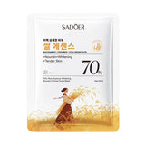 SADOER White Rice Whitening Facial Masks Moisturizing Anti Wrinkles Anti-Aging Hydrating Face Mask Korean Skin Care Cosmetics Beto Beauty
