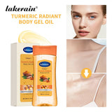 Vitamin C Turmeric Radiant Body Gel Oil Soften Dry Skin Radiant Finish Body Oil Nourishing Moisturizing Body Care Non-Greasy Beto Beauty