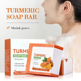 Hand Made Turmeric Soap Body Cleaning Lightening Dark Underarm Leg Body Cleansers Brightening Face Soap Tender Skin Care Beauty Beto Beauty