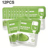 12pcs Sakura Mud Mask Brightening Hydrating Face Mask Luminous Skin Clean Facial Cleansing Clay Hydrating Anti Wrinkle Skincare Beto Beauty