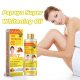 Papaya Whitening Body Oil Nourishing Brightening Skin Care Relaxing Muscle Smoothing Moisturizing Body Massage Skin Papaya Oil Beto Beauty