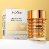 SADOER 24K Golden Eye Cream Anti Dark Circles Wrinkles Moisturizing Hydrating Anti-aging Creams Eyes Skin Care Beto Beauty
